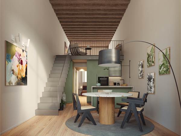 LOFT CON GIARDINO M0